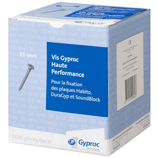 Gyproc High performance schroef 35 mm doos 1000 st