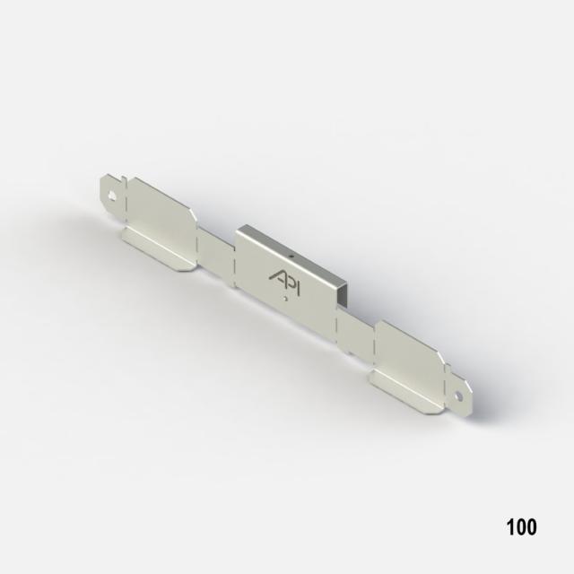 API Dwarsverbinder v bandr. 100mm instelbaar 45-135 gr L= 98,5 mm